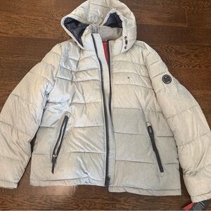 Men’s Tommy Hilfiger  light Grey puffer Jacket